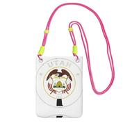 DIEzig Utah State Printing Crossbody Phone Case For Adult Wallet Crossbody Shoulder Bag With Detachable Shoulder Strap