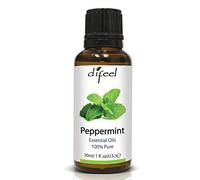 Difeel Essential Oil 100% Pure Peppermint Oil 1 oz.- Refreshing & Revitalizing
