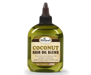 Difeel Premium 99% Natural Deep Conditioning Coconut Hair Oil, For Strong & Smooth Hair, Moisturizes Hair & Scalp 235 ml