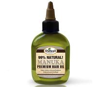 Difeel Premium Natural Hair Oil - Manuka Oil, Promotes Healthy Scalp, Fights Dandruff, Provides & Long Lasting Benefits To Hair & Skin 75ml