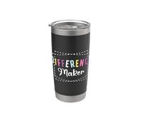 Difference Maker Teacher Daycare Babysitter Childcare Worker Stainless Steel Insulated Tumbler
