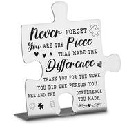 Difference Maker Team Appreciation Thank You Gifts for Employees, Coworkers, Nurse, Doctor, Boss, Leader, Assistant, Leaving, Going Away, Promotion Gifts Decorative Signs & Plaques Ann9