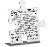Difference Maker Team Appreciation Thank You Gifts for Employees, Coworkers, Nurse, Doctor, Boss, Leader, Assistant, Leaving, Going Away, Promotion Gifts Decorative Signs & Plaques Ann8