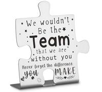 Difference Maker Team Appreciation Thank You Gifts for Employees, Coworkers, Nurse, Doctor, Boss, Leader, Assistant, Leaving, Going Away, Promotion Gifts Decorative Signs & Plaques Ann13