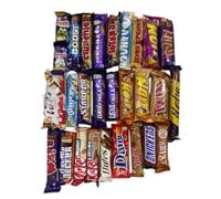 Different 35 Chocolate Bars with Mixed Flavors For All Occasions "Deliciousness that brings a smile"