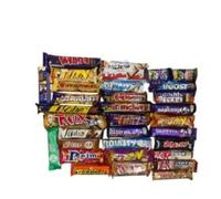 Different 40 Chocolate Bars with Mixed Flavors For All Occasions "Chocolate A little piece of heaven"