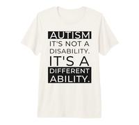 Different Ability Not A Disability Autism ADHD Awareness Premium T-Shirt
