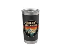 Different Doesn't Mean Wrong Inclusivity Positivity |- Stainless Steel Insulated Tumbler