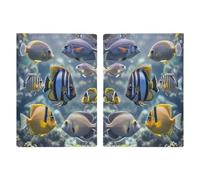 Different Fish Passport Holder Personalized Passport Wallet for Women Men Travel Document Organizer Holder