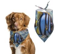 Different FishPet Scarf Dog Bandana for Small Medium Large Exquisite Unique Cat Dogs Kerchief Premium Fabric Cute Triangle Cat Dogs Bibs Scarf