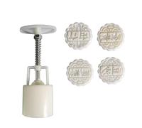Different Flavor Moon Cake Mold MidAutumn Festival Makers Cookie Stamps Hand Pressure Baking Tool Moon Cake Makers Gift