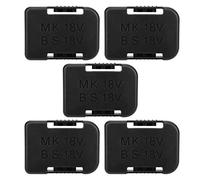 Different Gift Battery Mounts for Bosch 18V, Portable Convenient Battery Holder Case, Practical Easy To Install Sturdy For Makita Battery Storage For Battery For Bosch(black, 12)