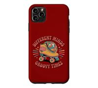 Different Minds Groovy Times Retro Roller Skate ADHD Autism Case for iPhone 11 Pro Max