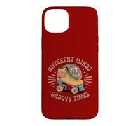 Different Minds Groovy Times Retro Roller Skate ADHD Autism Case for iPhone 15 Plus