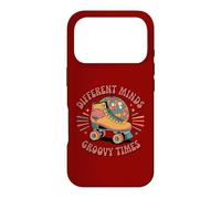 Different Minds Groovy Times Retro Roller Skate ADHD Autism Case for iPhone 17 Pro