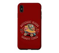 Different Minds Groovy Times Retro Roller Skate ADHD Autism Case for iPhone XS Max
