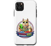Different Minds Stronger World, Llama With Milkshake, ADHD Case for iPhone 11 Pro Max