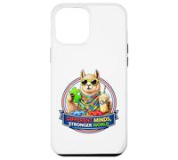 Different Minds Stronger World, Llama With Milkshake, ADHD Case for iPhone 12 Pro Max