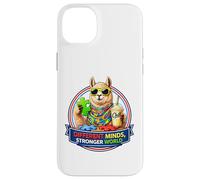 Different Minds Stronger World, Llama With Milkshake, ADHD Case for iPhone 14 Plus
