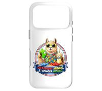 Different Minds Stronger World, Llama With Milkshake, ADHD Case for iPhone 17 Pro