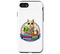 Different Minds Stronger World, Llama With Milkshake, ADHD Case for iPhone SE (2020) / 7/8