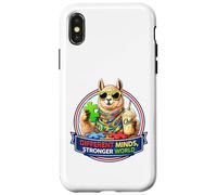Different Minds Stronger World, Llama With Milkshake, ADHD Case for iPhone X/XS