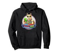 Different Minds Stronger World, Llama With Milkshake, ADHD Pullover Hoodie