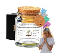 Different Moods Bible Notes, Bible Note Jar for Emotions | Handmade Bible Notes with Best Wishes, Bible Jar for Emotions - Christian Devotion, Inspiration
