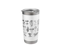Different Mushroom Types Stainless Steel Insulated Tumbler