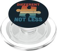 Different Not Less Autism Awareness Autistic Kids Inclusion PopSockets PopGrip for MagSafe