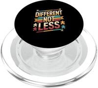 Different Not Less Autism Awareness Puzzle Pride PopSockets PopGrip for MagSafe