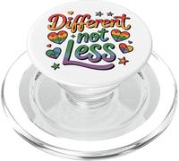 Different Not Less Autism Awareness Rainbow PopSockets PopGrip for MagSafe