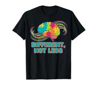 Different Not Less Neurodiverse Pride Inclusion Awareness T-Shirt