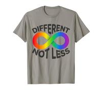 Different Not Less Neurodiversity Autism Acceptance T-Shirt