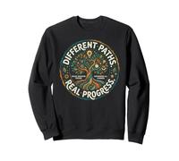 Different Paths. Real Progress. - Special Education Teacher Sweatshirt