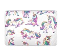 Different Pose Unicorns Extra Large Resuable Baby Bed Pad Water Resistant Diaper Changing Mat Leakproof Quick Drying Travel Mattress for Kids Adults Pets, 52" L x 34" W bolsas para