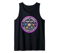 Different Signals Same Love Neurodiverse and Proud Autism Tank Top