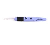 Different Size Light Up Crochet Hook, Lighted Crochet Hooks with On/Off Switch Crochet Needle for Sewing Craft Yarn Supplies(5.0mm)