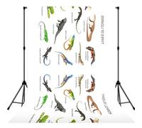 Different Types Of Lizard Print Backdrop For Photoshoot, Photo Backdrop Background Curtain For Photography Portraits(No Stand)