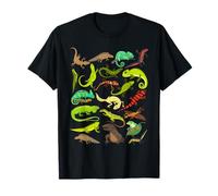Different Types of Lizards Boys Kids Girl Educational Lizard T-Shirt