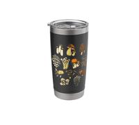 Different Types of Mushrooms Morels Mushroom Chef Cook Stainless Steel Insulated Tumbler