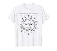 Different Vibe Same Friendship Day Best-Friend BFF Space T-Shirt
