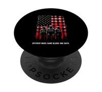 DIFFERENT WARS. SAME BLOOD. ONE OATH. Military Patriotic PopSockets Adhesive PopGrip