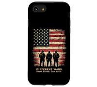 DIFFERENT WARS. Same Blood. One Oath. Patriotic Soldiers Case for iPhone SE (2020) / 7/8
