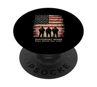 DIFFERENT WARS. Same Blood. One Oath. Patriotic Soldiers PopSockets Adhesive PopGrip
