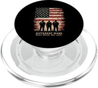 DIFFERENT WARS. Same Blood. One Oath. Patriotic Soldiers PopSockets PopGrip for MagSafe