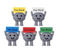 Different Words Messages Pebbles - Inspirational Stones | Positive Message Decorations For Colleagues Teachers Friends | Abs Raising Pebbles, Office Desk Decoration, Enco