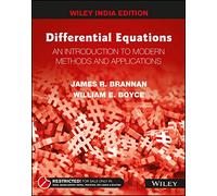 Differential Equations: An Introduction To Modern Methods And Applications