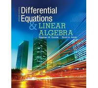 Differential Equations and Linear Algebra