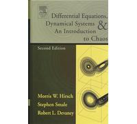 Differential Equations, Dynamical Systems, and an Introduction to Chaos: 2nd edition (Pure and Applied Mathematics)